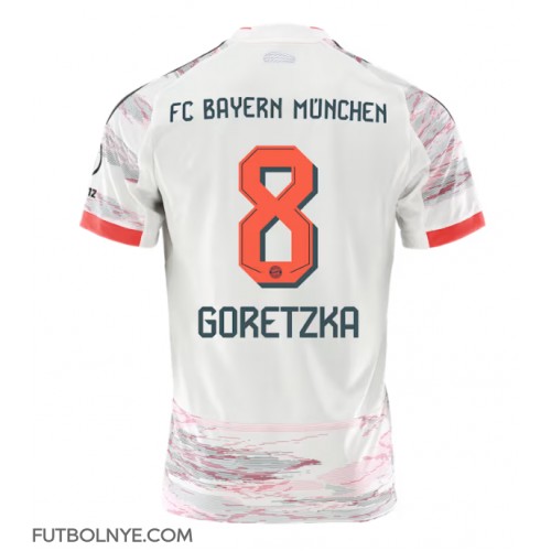 Camiseta Bayern Munich Leon Goretzka #8 Visitante Equipación 2025-26 manga corta Camiseta Bayern Munich Leon Goretzka #8 Visitante Equipación 2025-26 manga corta